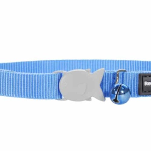 Red Dingo Cat Collar Blue
