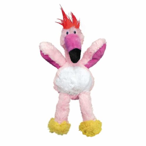 Kong Wild Knots flamingo dog toy