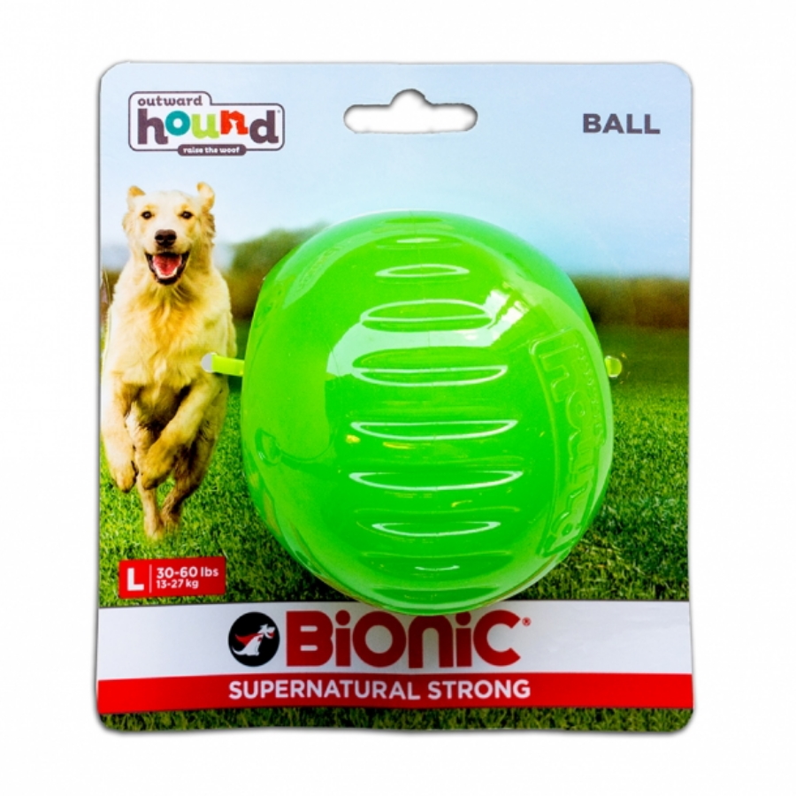 Outward Hound Bionic Ball Green Petworkz