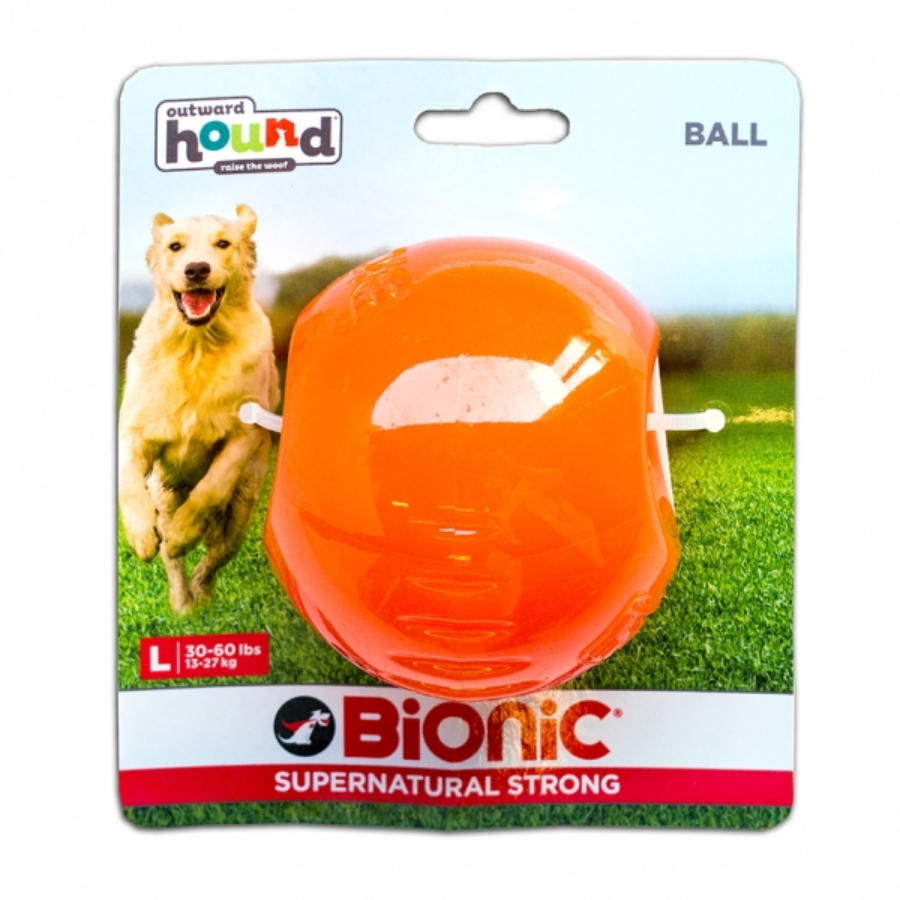 Outward Hound Bionic Ball Orange Petworkz