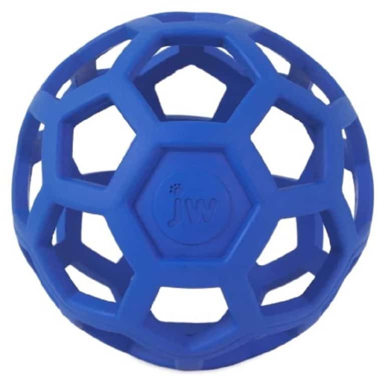 JW Holee Roller Ball Blue Petworkz