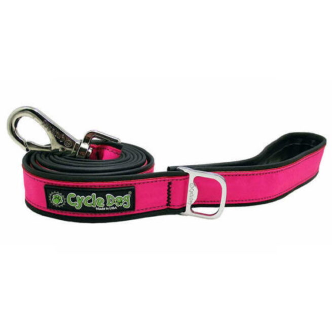 Cycle Dog No Stink Lead MAX Reflective Hot Pink 1.8 Metre - Petworkz