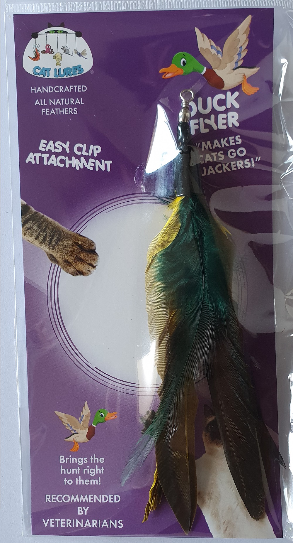 Cat Lures Replacement for Cat Lures & Wands - Duck Flyer – Discount Pet  Supplies