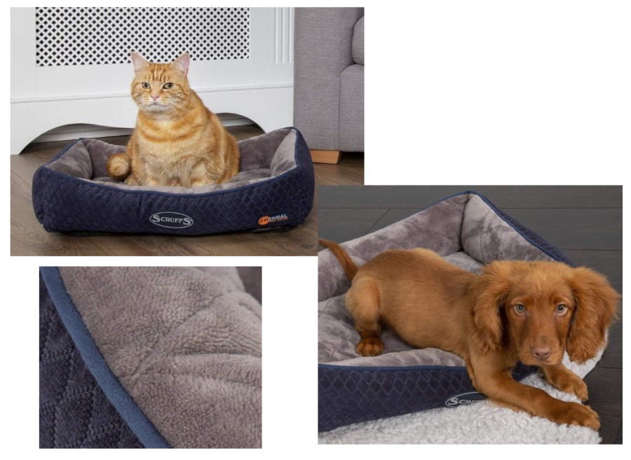 Tramps Thermal Self Heating Lounger Navy - Petworkz