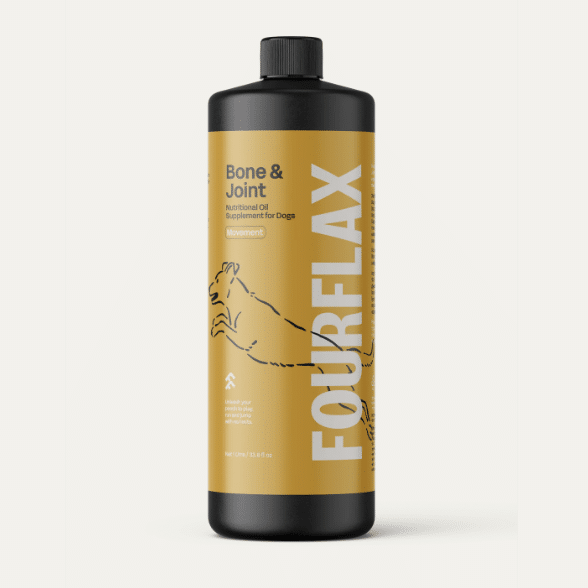 Fourflax Canine Bone and Joint Oil 1L bottle