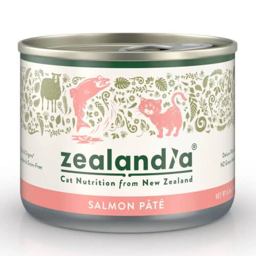 Zealandia Salmon Pâté Wet Cat Food can - front view