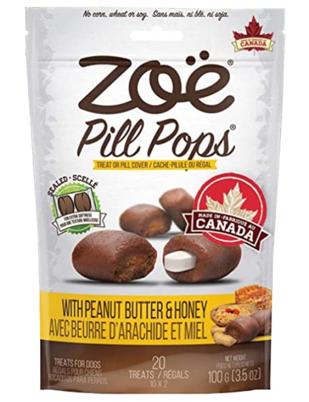 Zoe Pill Pops peanut