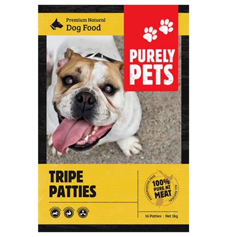 Purely Pets Tripe Patties 1kg