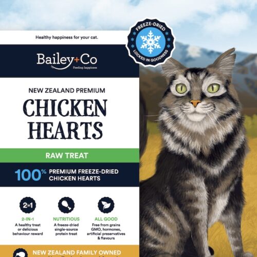 Bailey and Co Chicken Hearts 70g