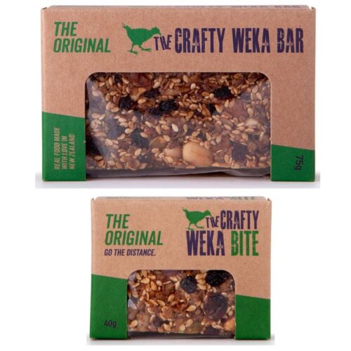 The Crafty Weka Bar 75g and Bite 40g Original Flavour