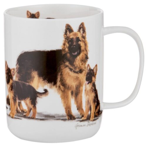 Puppy Love German Shepherd Mug by Ashdene 400ml